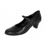 Pantofi dama eleganti din piele naturala cu toc de 5cm - P104N5BOX